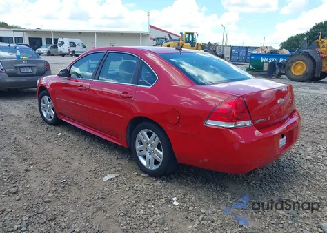 2013 Chevrolet Impala Lt из США, поврежденный, VIN 2G1WG5E32D1146182